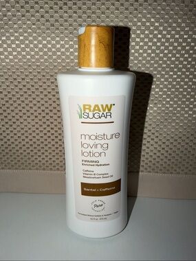 RAW SUGAR 16 oz 473 ml moisture loving hydrating body lotion